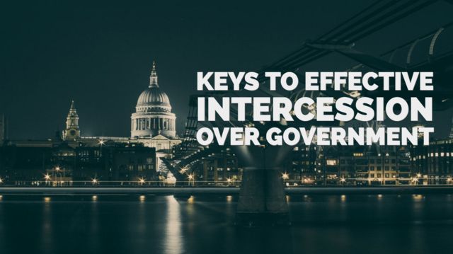 Effective Intercession Strategies for Government